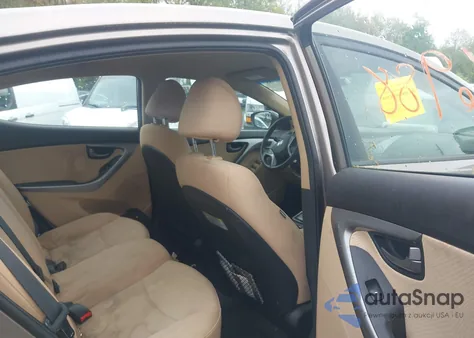 2013 Hyundai Elantra Gls из США, поврежденный, VIN 5NPDH4AE8DH417435